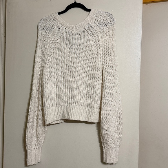 Abercrombie & Fitch chenille front button sweater - Picture 5 of 5